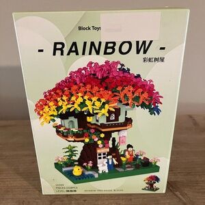 Rainbow Tree House Building Set‎ - Multicolor
